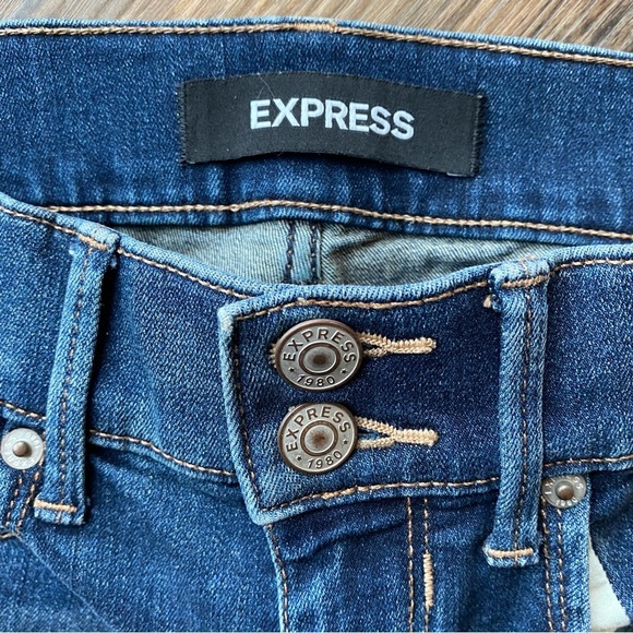 Express Women's Blue Jeans - Picture 2 of 5